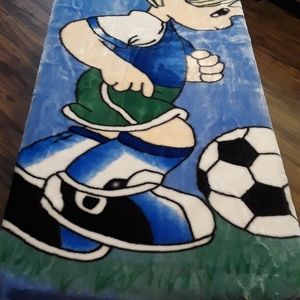 "Happy Baby" Soft Polyester Plush Baby Blanket